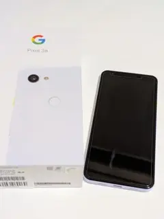 美品 Pixel3a SIMフリー ホワイト