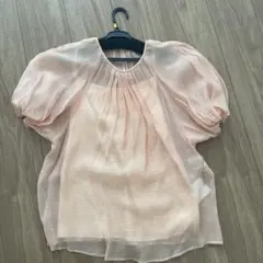 ANAYI ギャザーパフスリーブブラウス 36 新品未使用