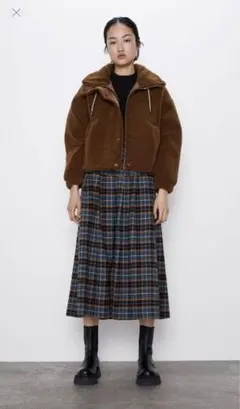 最終お値下げ!ZARA ボアアウター