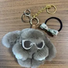 Floats! もふもふさん　Sサイズ　紫　パープル もふもふさん