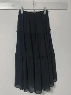 ロングプリーツスカート