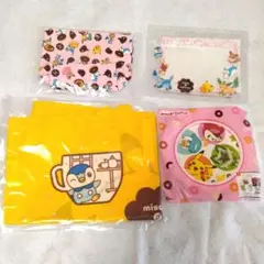 ミスタードーナツ　ポケモングッズ　4点セット
