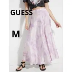 【美品】GUESS ゲス Arielle Skirt タイダイ　ロングスカート