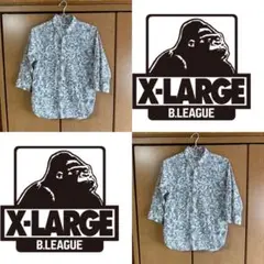 XLARGE エクストララージ　激シブ七分袖　メンズMサイズ　used美品