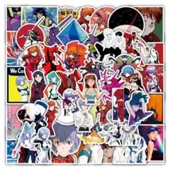 ☆エヴァンゲリオン☆ステッカーお得50枚売り シール