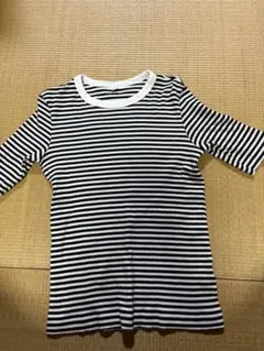 UNIQLO ストライプ 半袖Tシャツ Lサイズ