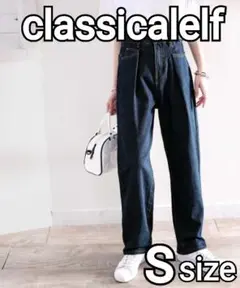 classicalelf ハイウエスト デニムパンツ Sサイズ