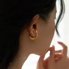 No.794 sinuous ear cuff：イヤーカフ イヤーフック