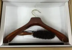 ビームス ノベルティ NAKATA HANGER 木製ハンガー＆ブラシ 非売品