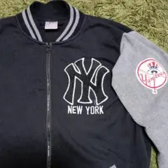 New York Yankees スタジャン 黒・グレー