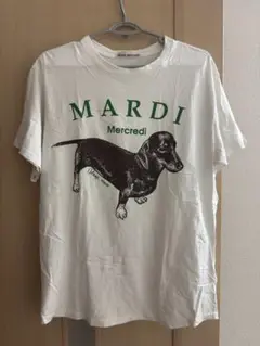 MARDI Merci ダックスフント Tシャツ
