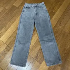 ティティベイト　ベーシックストレートデニムパンツ　M