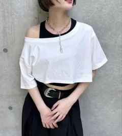 PAGEBOY オフショルＴドロストタンクセット