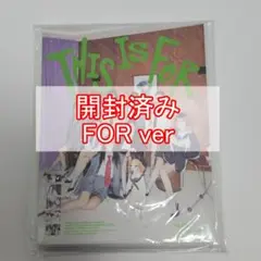 TWICE THIS IS FOR アルバム FOR ver 開封済 ①