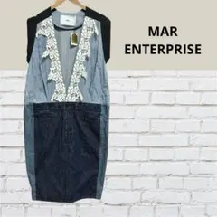 MAR ENTERPRISES ドッキングレースワンピース 切り替えワンピース