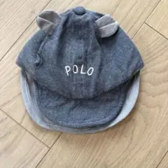 【POLO Baby】耳付きベビーキャップ 42cm