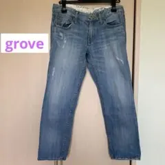 グローブgroveデニム　Mサイズ
