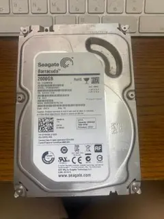 2TB SATA HDD　7200RPM