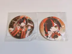 ぶいすぽ gigo限定 缶バッジ 蝶屋はなび 2種セット