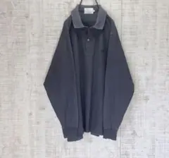 FRED PERRY フレッドペリー 長袖ポロシャツ 紺色