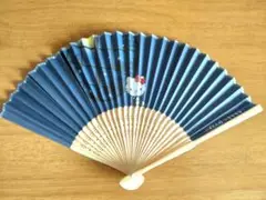 ☆美品☆　ハローキティ 竹製扇子　せんす