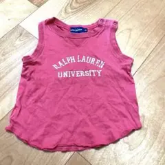 Ralph Lauren タンクトップ 80 赤色