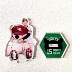 【匿名配送】楽天イーグルス ハワード選手☆イーグルスベア アクスタ