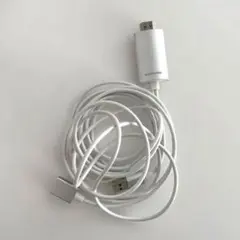 iPhone用 HDMIケーブル　2.0m ホワイト