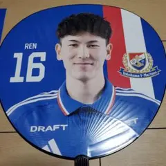 横浜F・マリノス REN 16 うちわ　加藤連選手