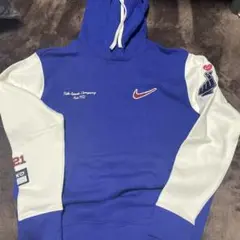 Nike パーカー 青色 フード付き