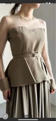 【タグ付き】AMERI SOPHISTICATED PEPLUM DRESS Ameri VINTAGE SOPHISTICATED PEPLUM DRESS - メルカリ