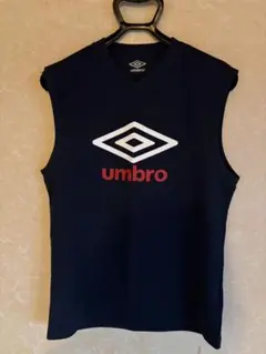 UMBRO アンブロ ノースリーブ タンクトップ ネイビー Vネック