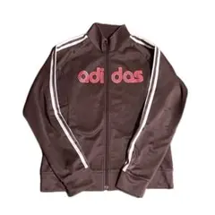 adidas ジャージ ブラウン 00s 海外ガール
