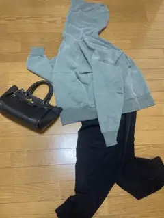 ドゥーズィエムクラス treasure hoody ナチュラルグリーン