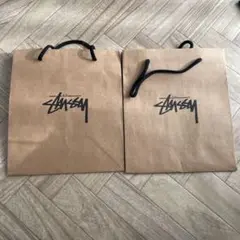 Stussy ロゴ入り エコバッグ アイボリー Stussy ロゴ入り エコバッグ アイボリー