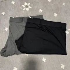 ユニクロ　HEATTECH 4XL 2枚セット グレー・ブラック