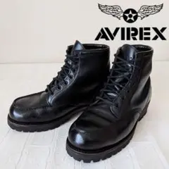 AVIREX アヴィレックス モックトゥ ブーツ 黒 25.5cm