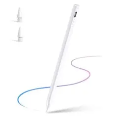 高精度タッチペン ホワイト Type-C充電