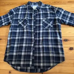 Back Number ネルシャツ L 青黒チェック　Right-on 楽天市場】BACK NUMBER レギュラーチェックネルシャツ 男性 紳士
