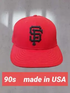 90s New Era サンフランシスコジャイアンツ キャップ usa製 MLB
