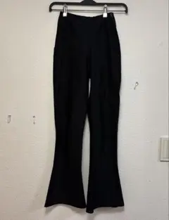 チャコット　Chacott フレアパンツ　ブラック　M