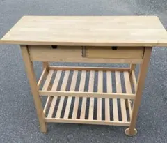 IKEA キッチンワゴンFÖRHÖJA フォルホイア 棚 インテリア