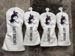 新品未使用 【4点セット】ゴルフクラブヘッドカバーセット
