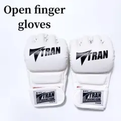 TRAN オープンフィンガーグローブ パンチンググローブ トラン トレーニング