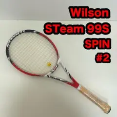 Wilson STeam スチーム 99S SPIN 硬式 テニス ラケット Wilson STeam スチーム 99S SPIN 硬式 テニス ラケット