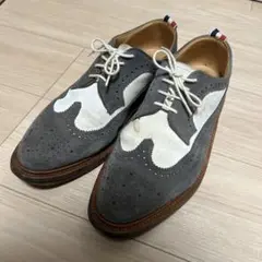トムブラウン スエード ヌバック コンビウイングチップ