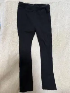 130サイズ ロングパンツ ブラック