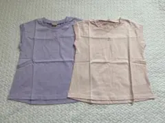 petitmain AラインTシャツ 110 セット 双子 新品