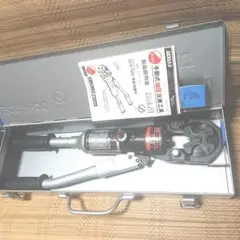 早い者勝ち!コメント受付中!!【美良品】デンサン手動油圧式圧着工具