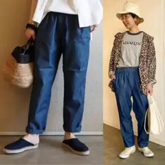 未使用タグ付JOURNAL STANDARD定価12,600円デニム変形サルエル 変形サルエルパンツ パンツ レディース ボトムス 送料無料・再